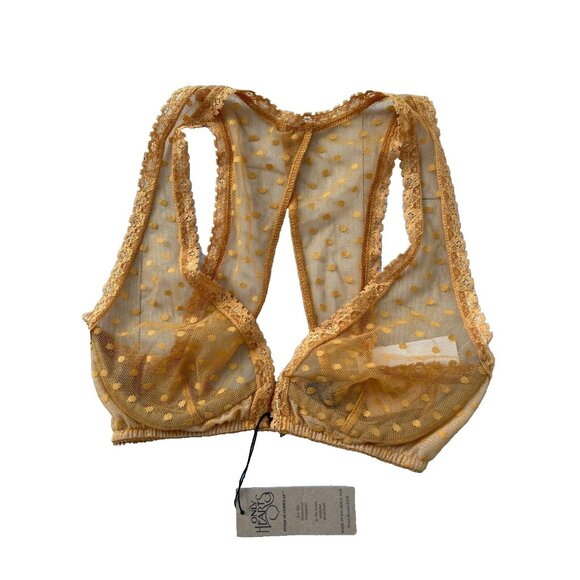 Only Hearts Coucou Lola Dot Bralette Honey ( S ) - Picture 1 of 2